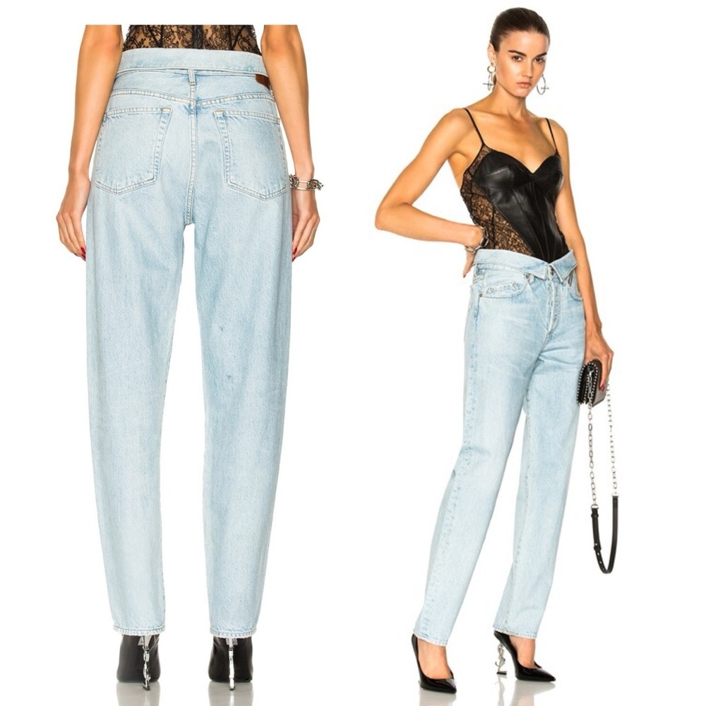 NWT JEAN ATELIER Flip Straight Denim Jean Sz 30